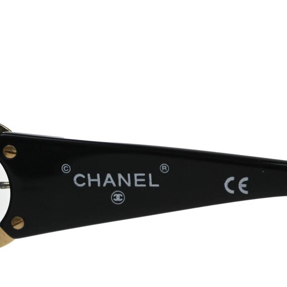 CHANEL CC Logos Sunglasses Eye Were Plastic Metal Black 02461 30RL758 main image 7
